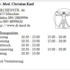 Unternehmen 1 Bild DR. MED. CHRISTIAN KAUF Ärzte am München BY