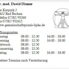 Unternehmen 1 Bild DR. MED. DAVID DIEMER Ärzte am Bad Buchau BW