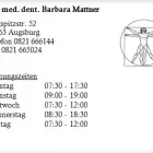Unternehmen 1 Bild DR. MED. DENT. BARBARA MATTNER Ärzte am Augsburg BY