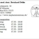 Unternehmen 1 Bild DR. MED. DENT. BERNHARD DRÜKE Ärzte am Münster NW