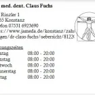 Unternehmen 1 Bild DR. MED. DENT. CLAUS FUCHS Ärzte am Konstanz BW