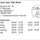 Unternehmen 1 Bild DR. MED. DENT. ELKE WIND Ärzte am München BY