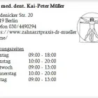 Unternehmen 1 Bild DR. MED. DENT. KAI-PETER MÜLLER Ärzte am Berlin BE