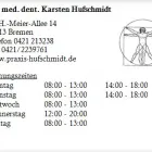 Unternehmen 1 Bild DR. MED. DENT. KARSTEN HUFSCHMIDT Ärzte am Bremen HB