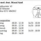 Unternehmen 1 Bild DR. MED. DENT. MANAL AYAD Ärzte am Münster NW