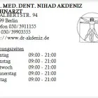 Unternehmen 1 Bild DR. MED. DENT. NIHAD AKDENIZ ZAHNARZT Ärzte am Berlin BE