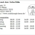 Unternehmen 1 Bild DR. MED. DENT. STEFAN HELKA Ärzte am Herne NW