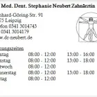 Unternehmen 1 Bild DR. MED. DENT. STEPHANIE NEUBERT ZAHNÄRZTIN Ärzte am Leipzig SN