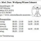Unternehmen 1 Bild DR. MED. DENT. WOLFGANG WINNER ZAHNARZT Ärzte am Münster NW