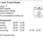 Unternehmen 1 Bild DR. MED. FRANK SCHARFE Ärzte am Dresden SN