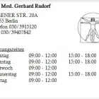 Unternehmen 1 Bild DR. MED. GERHARD RUDORF Ärzte am Berlin BE