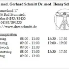 Unternehmen 1 Bild DR. MED. GERHARD SCHMITT DR. MED. HENNY SCHMITT Ärzte am Bad Bramstedt SH