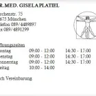 Unternehmen 1 Bild DR.MED. GISELA PLATIEL Ärzte am München BY