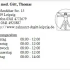 Unternehmen 1 Bild DR. MED. GITT, THOMAS Ärzte am Leipzig SN
