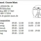Unternehmen 1 Bild DR.MED. GUNTER MARX Ärzte am München BY
