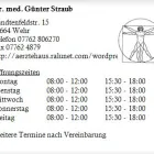 Unternehmen 1 Bild DR. MED. GÜNTER STRAUB Ärzte am Wehr BW