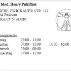 Unternehmen 1 Bild DR. MED. HENRY PUHLFÜRST Ärzte am Zwickau SN