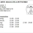 Unternehmen 1 Bild DR.MED. MAJA LEILA BUTSCHKO Ärzte am Berlin BE