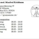 Unternehmen 1 Bild DR. MED. MANFRED KRICHBAUM Ärzte am Münster NW