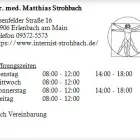 Unternehmen 1 Bild DR. MED. MATTHIAS STROHBACH Ärzte am Erlenbach Am Main BY