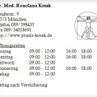 Unternehmen 1 Bild DR. MED. ROXOLANA KOSAK Ärzte am München BY