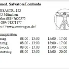 Unternehmen 1 Bild DR.MED. SALVATORE LOMBARDO Ärzte am München BY
