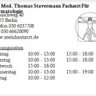 Unternehmen 1 Bild DR. MED. THOMAS STAVERMANN FACHARZT FÜR DERMATOLOGIE Ärzte am Berlin HH