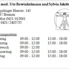 Unternehmen 1 Bild DR. MED. UTE BOWINKELMANN UND SYLVIA JAKOBS Ärzte am Bremen HB