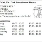 Unternehmen 1 Bild DR. MED. VET. DIRK EMMELMANN TIERARZT Ärzte am Berlin BE