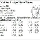 Unternehmen 1 Bild DR. MED. VET. RÜDIGER RICHTER TIERARZT Ärzte am Öhringen BW