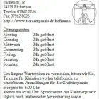 Unternehmen 1 Bild DR. MED. VET. THOMAS HOFMANN Ärzte am Fichtenau BW