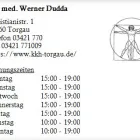Unternehmen 1 Bild DR. MED. WERNER DUDDA Ärzte am Torgau SN