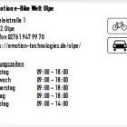 Unternehmen 1 Bild E-MOTION E-BIKE WELT OLPE Kfz und Fahrrad Handel und Hersteller am Olpe NW