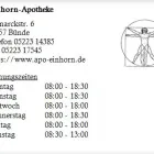 Unternehmen 1 Bild EINHORN-APOTHEKE Gesundheitsdienste am Bünde NW