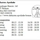 Unternehmen 1 Bild ELEFANTEN-APOTHEKE Gesundheitsdienste am Bremen HB