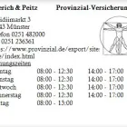 Unternehmen 1 Bild ELFERICH & PEITZ PROVINZIAL-VERSICHERUNGEN Versicherung am Münster NW