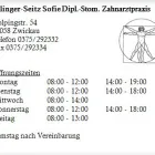 Unternehmen 1 Bild ELLINGER-SEITZ SOFIE DIPL.-STOM. ZAHNARZTPRAXIS Ärzte am Zwickau SN