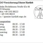 Unternehmen 1 Bild ERGO VERSICHERUNG GÜNTER HARTLIEB Versicherung am Munster NI