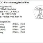 Unternehmen 1 Bild ERGO VERSICHERUNG STEFAN WOLF Versicherung am Bad Dürrheim BW