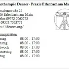 Unternehmen 1 Bild ERGOTHERAPIE DEUSER - PRAXIS ERLENBACH AM MAIN Ärzte am Erlenbach Am Main BY