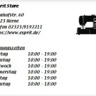 Unternehmen 1 Bild ESPRIT STORE Wohnaccessoires Einzelhandel am Herne NW