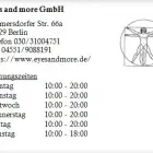 Unternehmen 1 Bild EYES AND MORE GMBH Optiker am Berlin BE