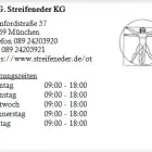 Unternehmen 1 Bild F. G. STREIFENEDER KG Orthopädie, Sanitätshäuser am München BY
