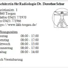 Unternehmen 1 Bild FACHÄRZTIN FÜR RADIOLOGIE DR. DOROTHEE SCHUR Ärzte am Torgau SN