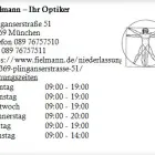Unternehmen 1 Bild FIELMANN – IHR OPTIKER Optiker am München BY