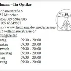 Unternehmen 1 Bild FIELMANN – IHR OPTIKER Optiker am München BY
