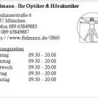 Unternehmen 1 Bild FIELMANN - IHR OPTIKER Optiker am München BY