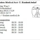 Unternehmen 1 Bild FRANKEN-MEDICAL ARZT- U. KRANKENH.BEDARF Ärzte am Buckenhof BY