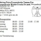 Unternehmen 1 Bild FÜHRING PETRA FRAUENÄRZTIN TEMME EVA FRAUENÄRZTIN WAHLE URSULA DR.MED. FRAUENÄRZTIN Ärzte am Münster NW
