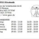 Unternehmen 1 Bild GEERS HÖRAKUSTIK Hörgeräteakustiker am Bremen HB